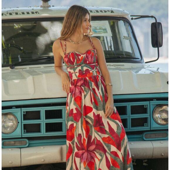 Pepita Perez Gardenia Maxi Floral Dress - Picture 1 of 11